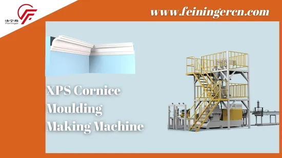 CO2 Foaming PS Baseboard Extrusion Line/Skirting Production Line