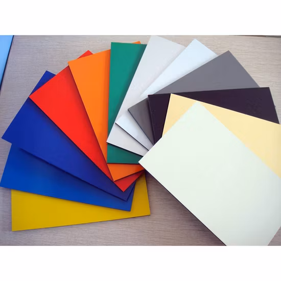 Linha de produção profissional fornece preço de painel composto de alumínio Painel sanduíche de espuma contraplacado para materiais de construção